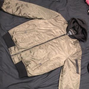 Men Guess Bomber Jacket